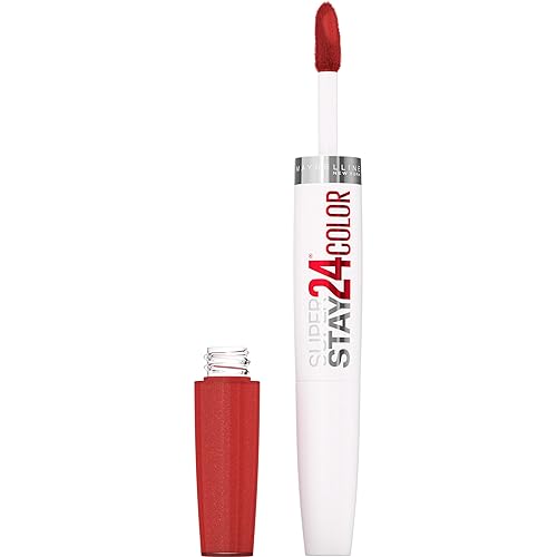 MAYBELLINE Super Stay 24 - Lápiz labial líquido de 2 pasos y bálsamo labial, 920 Bronzed Dream, 1 unidad