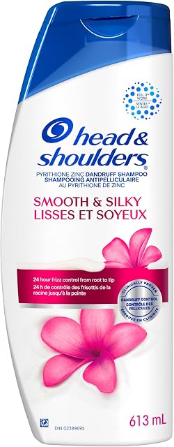 Shampoing Head & Shoulders Lisse & Soyeux, 613 mL Blanc,Bleu,Rose,1