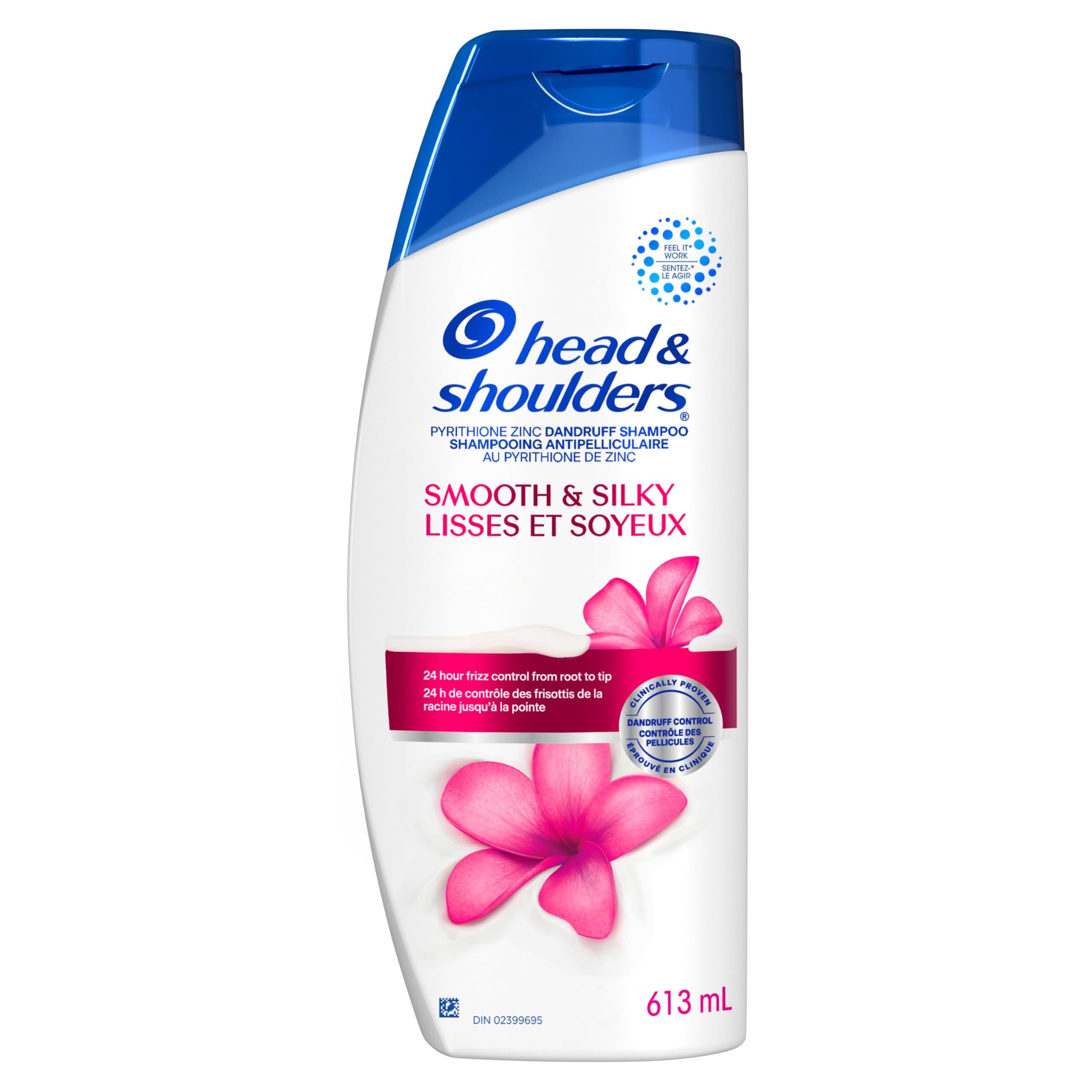 Anti-dandruff shampoo for smooth, silky, frizz-free hair