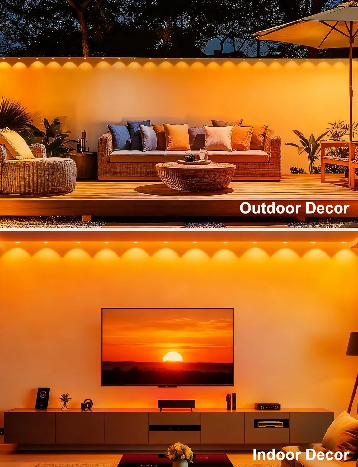 200FT Permanent Outdoor Lights, 120 LED Smart RGB&IC Outdoor Eave Lights with App/Remote, 209 Scene Modes, IP67 Waterproof Outside Light for House Party Christmas Decor