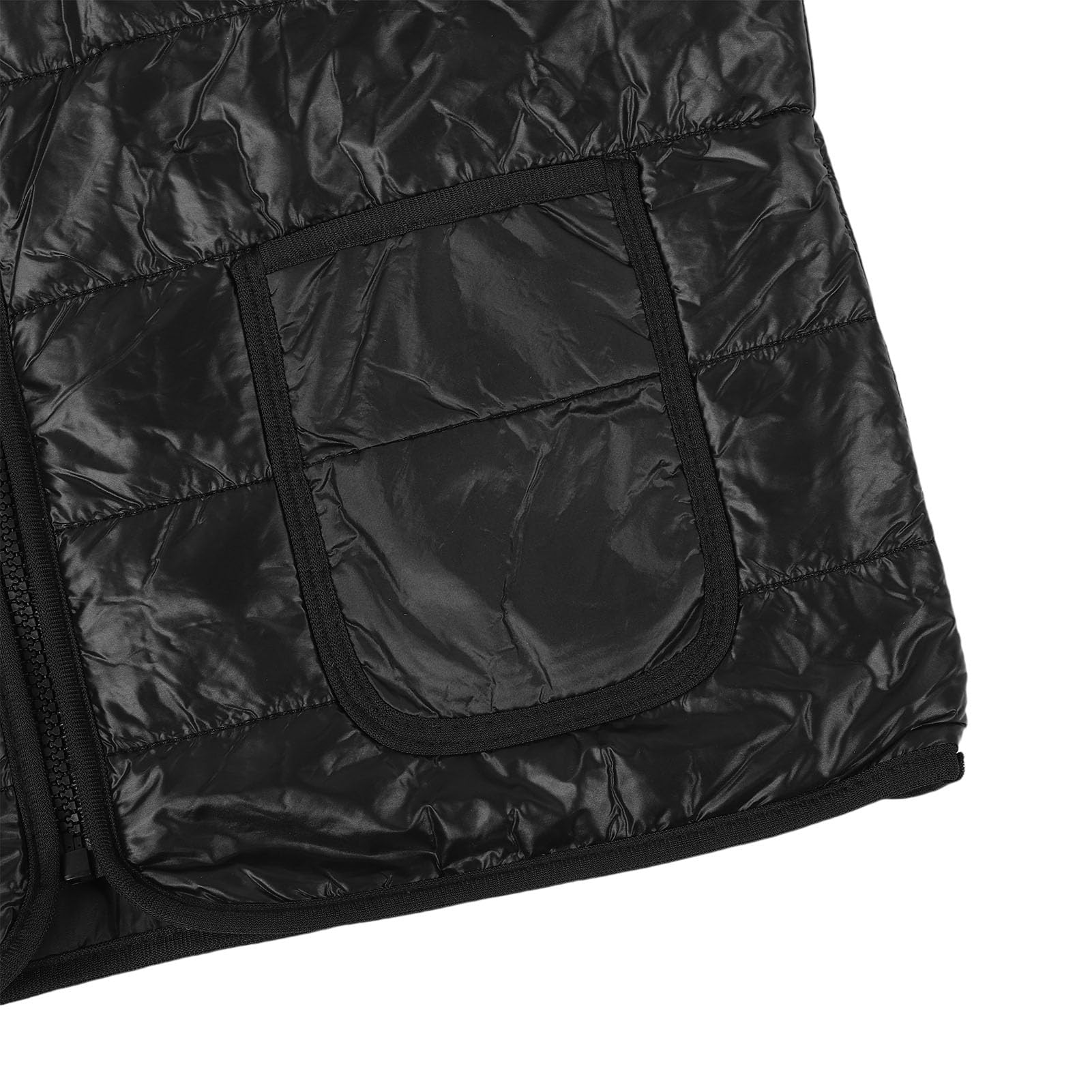 Gilet riscaldato per uomo donna Giacca riscaldante elettrica Gilet invernale 3 livelli di calore 9 zone di riscaldamento collo a V (XL)