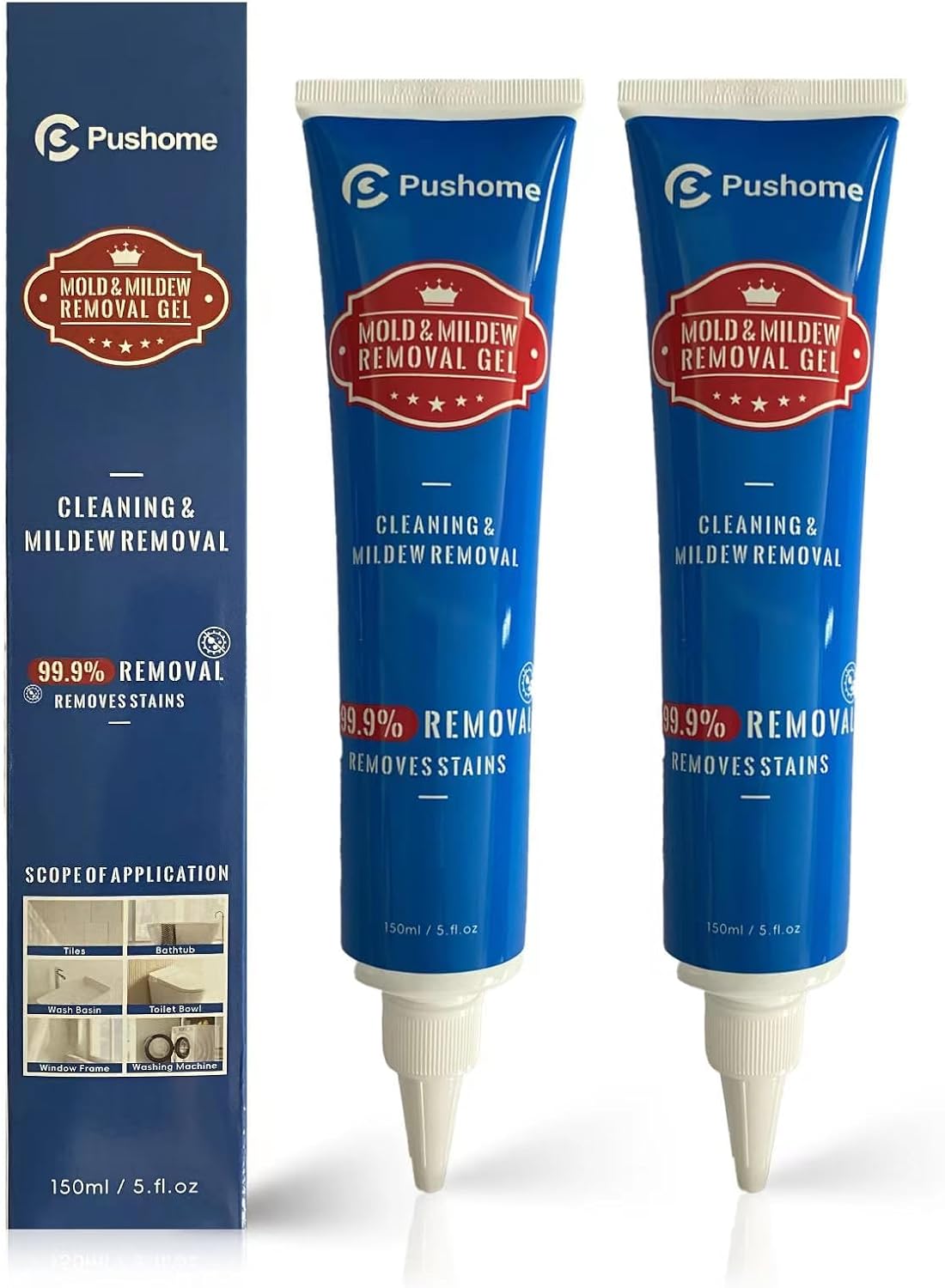 Pushomi Home Mold & Mildew Remover Gel