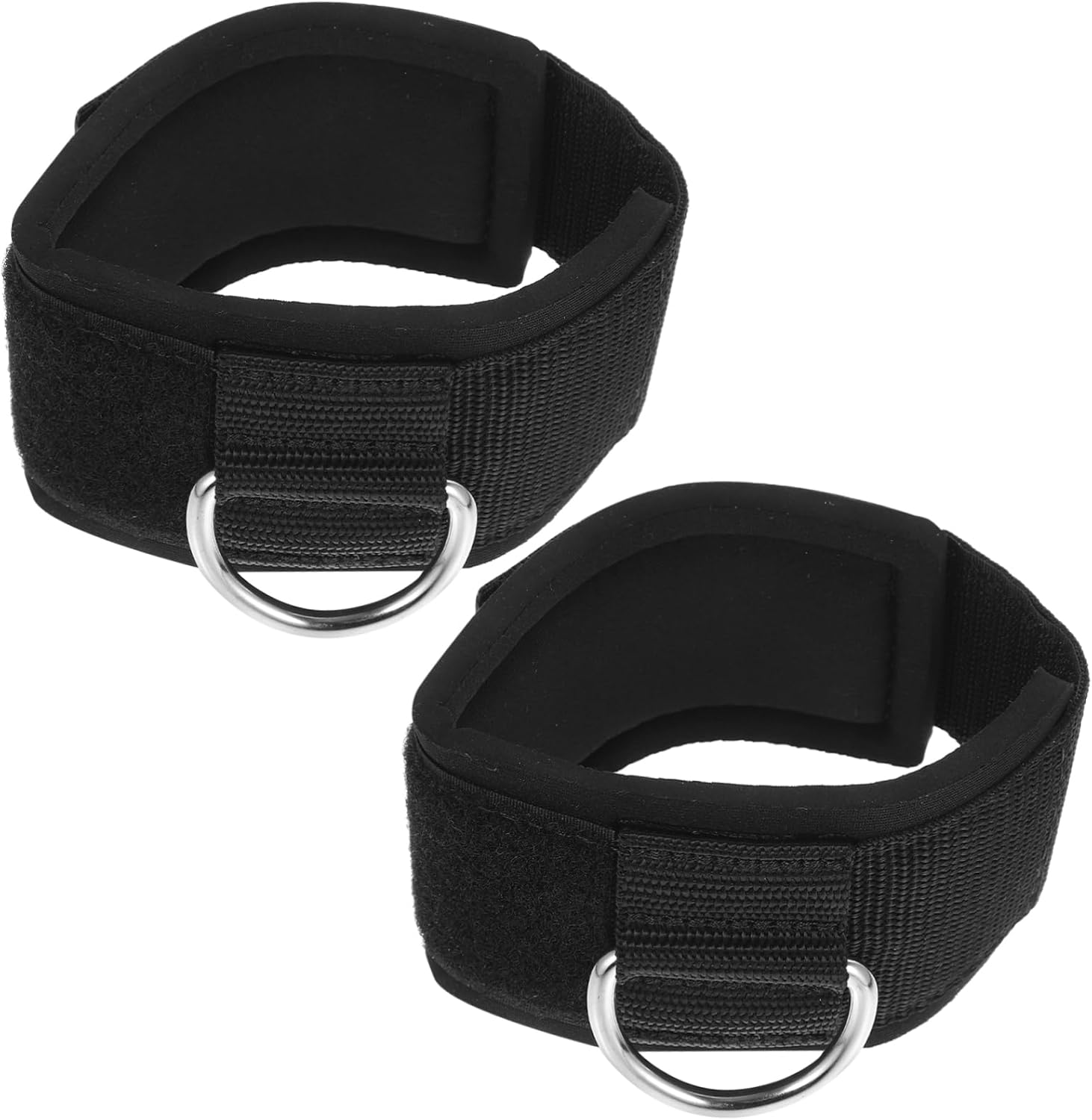 Kisangel 2pcs Neoprene Ankle Strap for Leg Training -wear Ankle Protector Comfortable Workout Accessory for Cable Machines Suitable for Men and Women