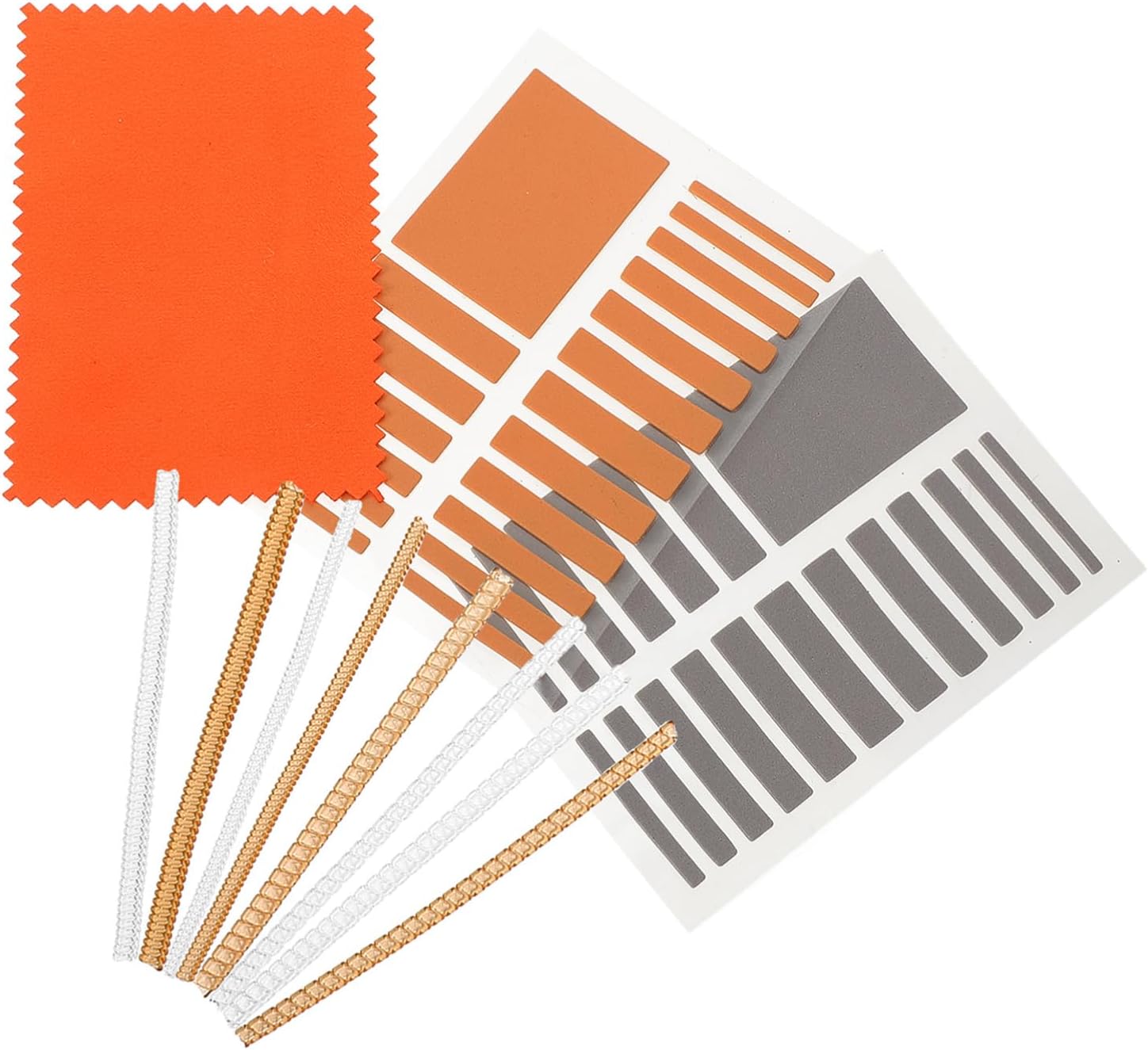 KOCKSHION 1set Invisible Adjuster Kit Transparent Spring Tighteners for Loose and Scratch Spacers for -Term Use
