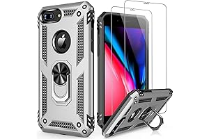 LUMARKE iPhone 8 Plus/7 Plus/6 Plus Silver Case