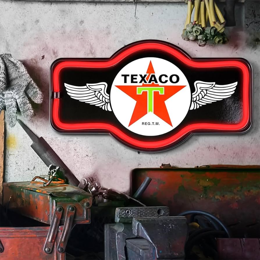 TEXACO Wall Light USA ガソリン 照明 TEXACO Wall Light USA ガソリン 照明 TEXACO Wall Light USA ガソリン