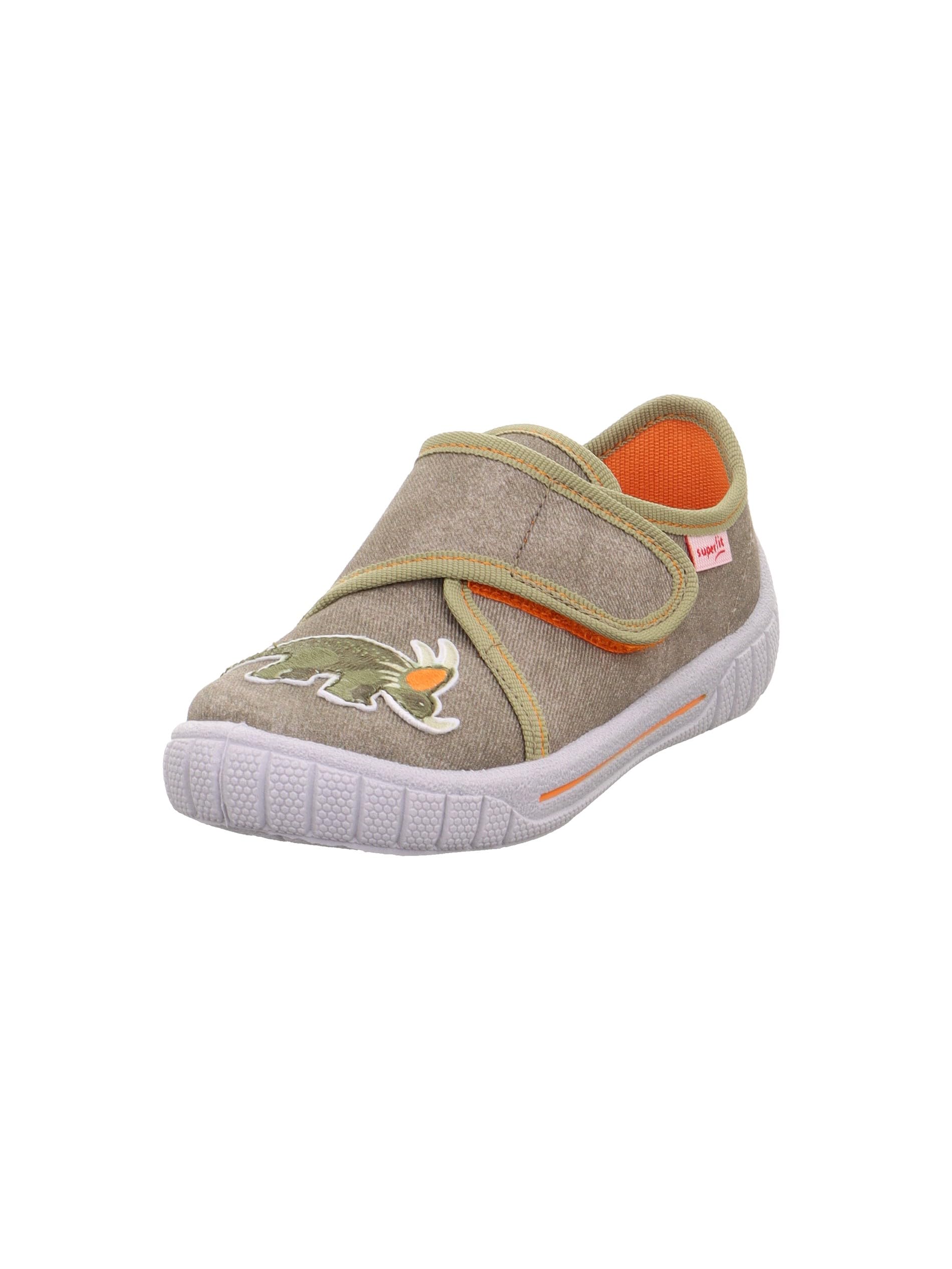 Superfit Bill Slippers, Green/Grey 7010, 37 EU, Green Grey 7010, 4 UK Child