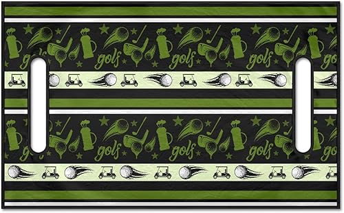 Miniatura 21 de UNICEU Carro de golf Essentials, cubierta de asiento de tarjeta de golf ligera manta de golf portátil Goft accesorios Club Car Seat Covers
