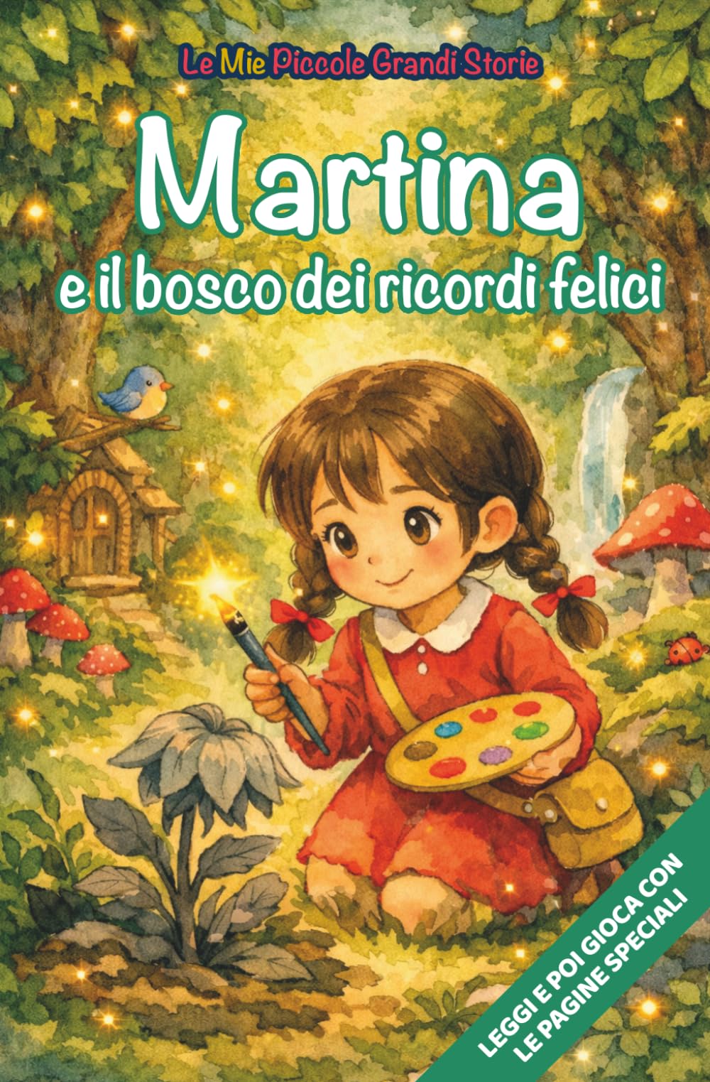 Martina e il bosco dei ricordi felici: Libro illustrato per bambini 3-6 anni, personalizzabile, con alla fine del racconto giochi e attività da fare: ... le figure (Le Mie Piccole Grandi Storie)