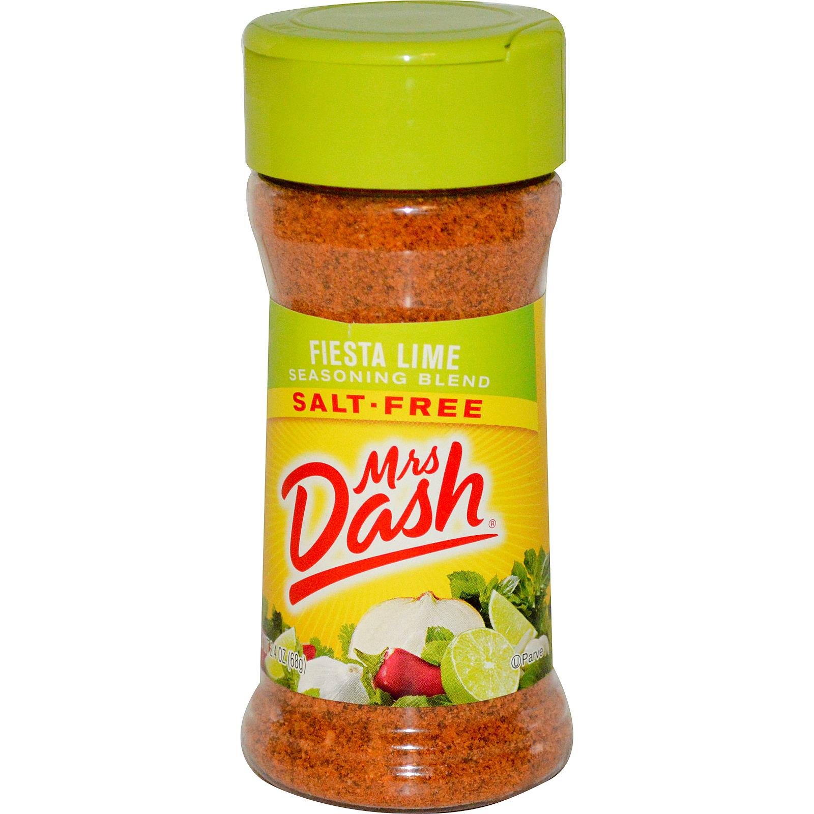 Mrs Dash Fiesta Lime Seasoning Blend 68g Jar