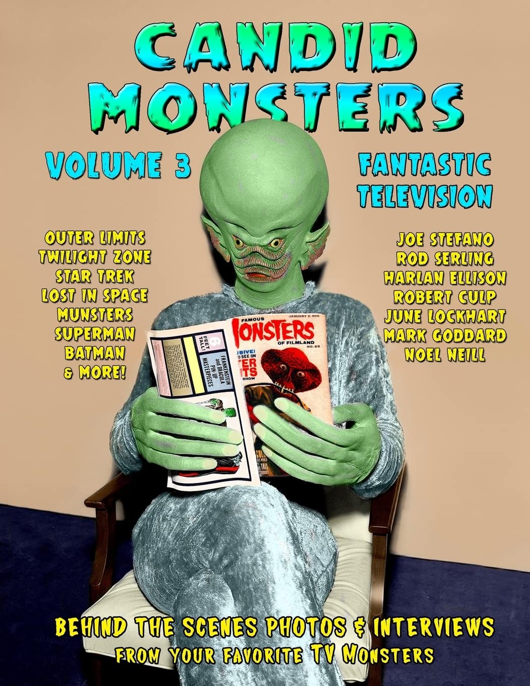 Candid Monsters Volume 3 découvrez l'envers des décors de vos séries
