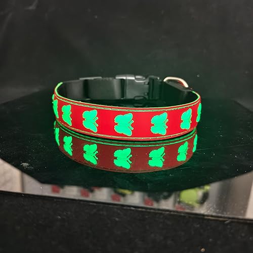 Miniatura 8 de DOGLED Collar de perro LED con 3 colores que cambian de color, IPX7 impermeable, doble fibra súper brillante USB recargable (CRS-S)