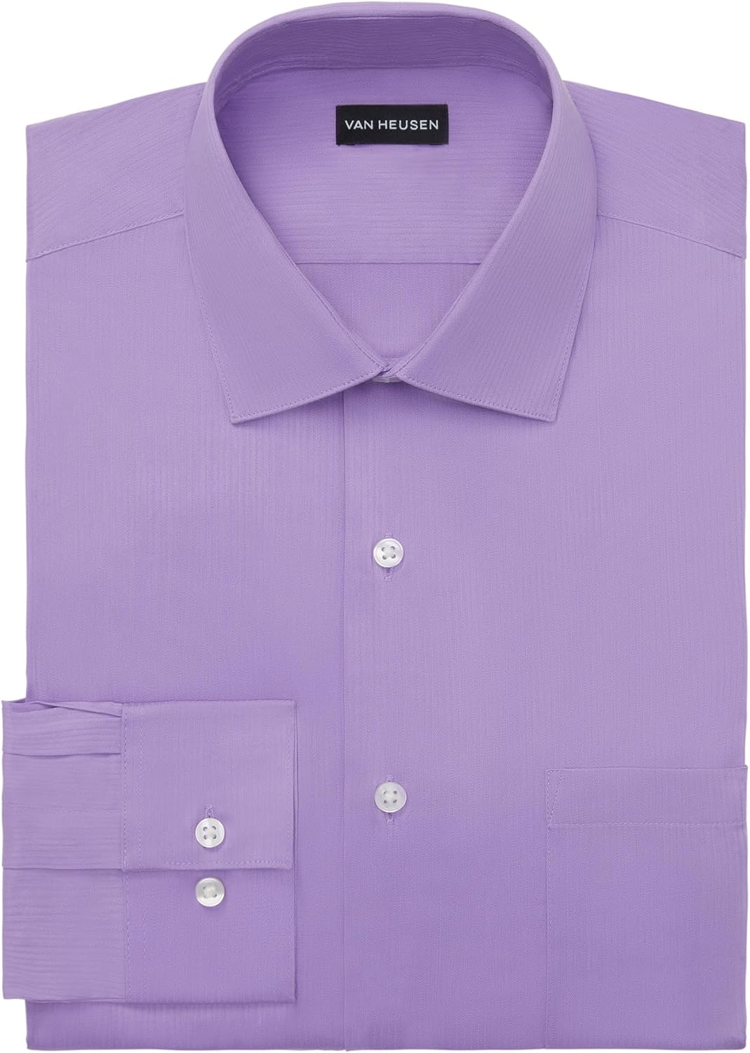 Van Heusen Mens Dress Shirt Regular Fit Everyday Defense Stretch - Image 3