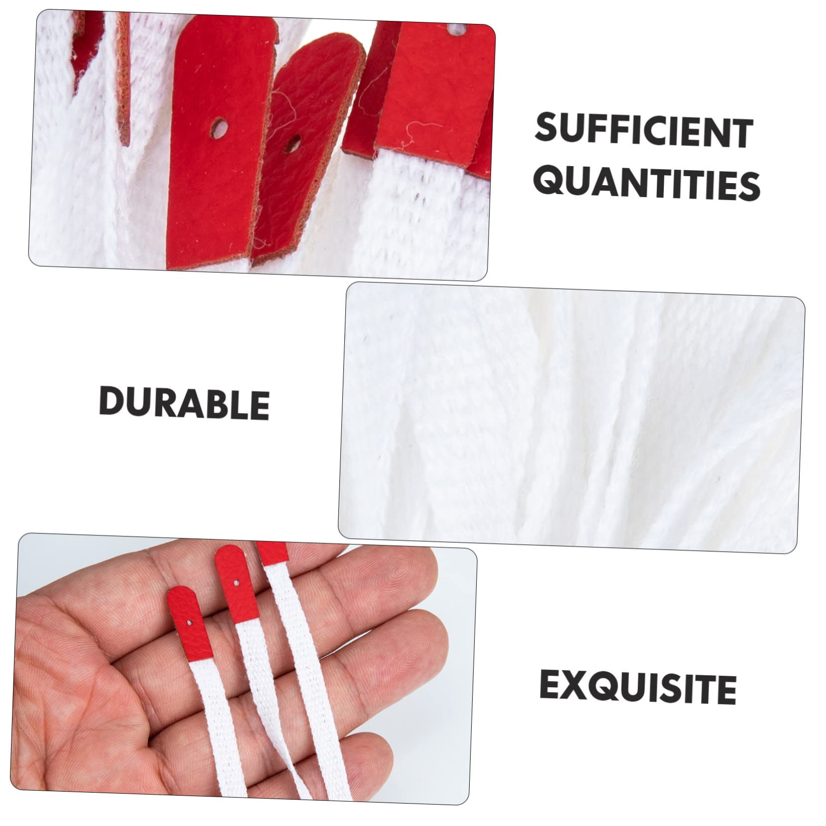 Yardwe 50Pcs Piano Tuning Rope Durable Cloth Material Essential Instrument Repair Supplies for Accurate Tuning Maintenance Reliable Replacement for Piano Parts