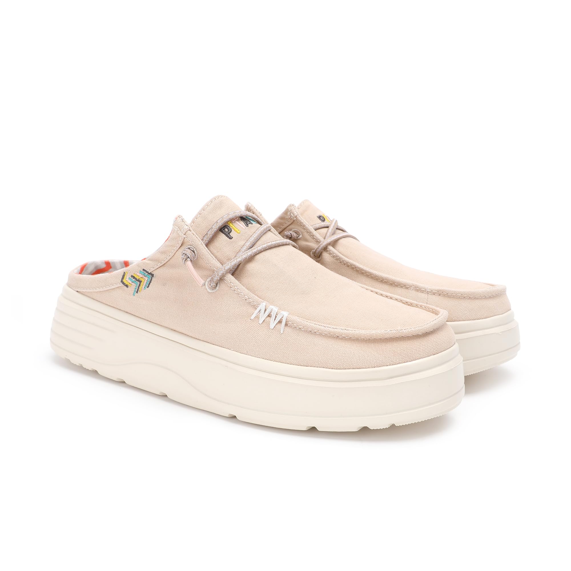 WALK IN PITAS | CAPARICA | Zuecos de Mujer | Mocasines | Náuticos Casual | Zapatillas de Tela | Zapatos sin Cordones | Deportivas Casuales | Calzado de Walkinpitas