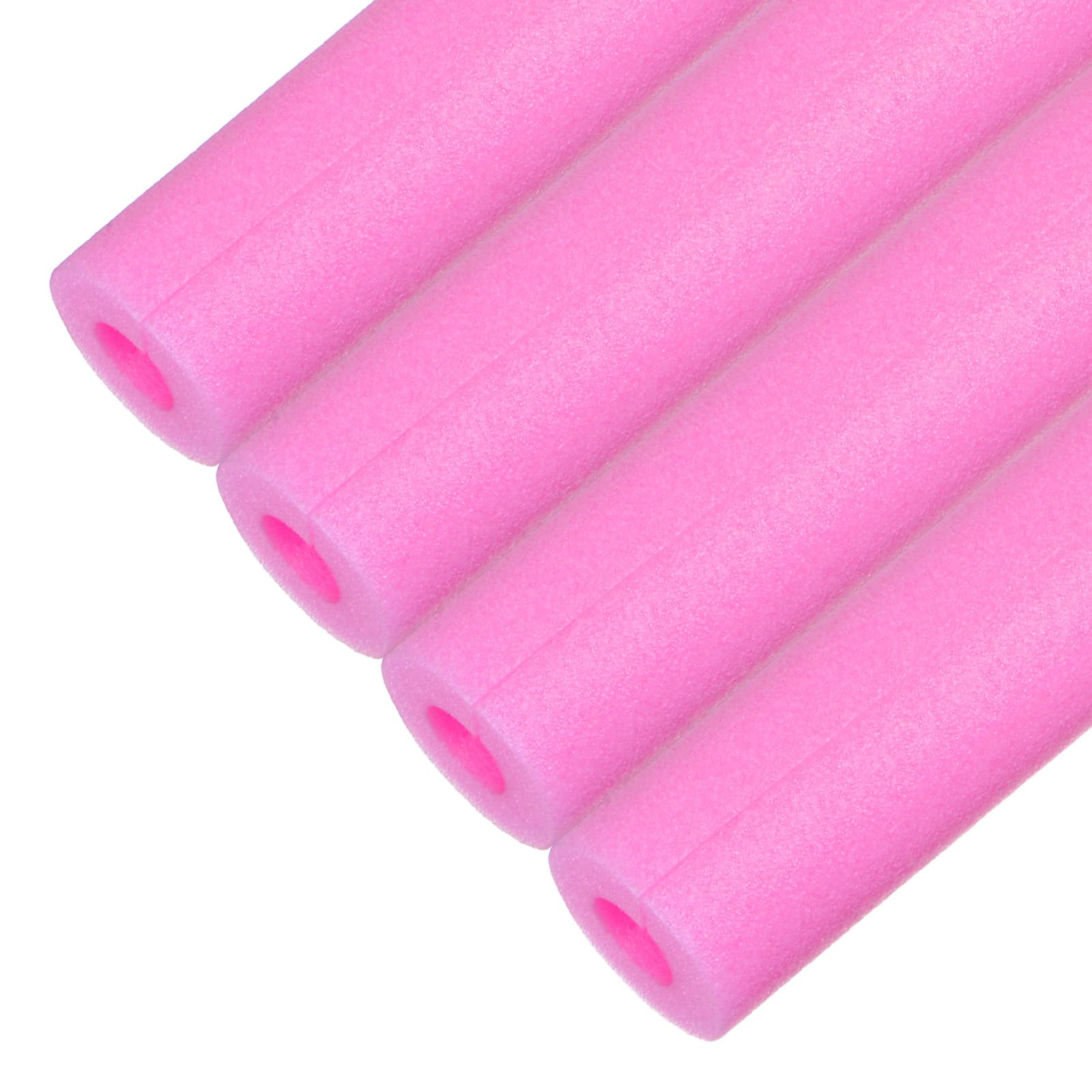 M METERXITY 4-Pack Pipe Insulation Foam Tube, 17 x 2.4(L x OD) Foam Pipe Covers