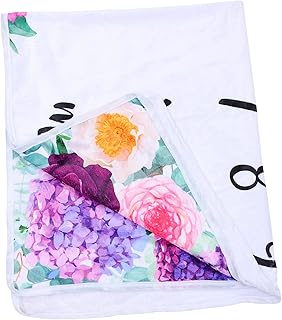 SECFOU Cobertor de marcos com foto de presente para crianças recém-nascidas adereços cobertor de memória de bebê cobertores de memória de foto de bebê fotos de bebê adereço pano de fundo de fotografia cobertor mensal animal