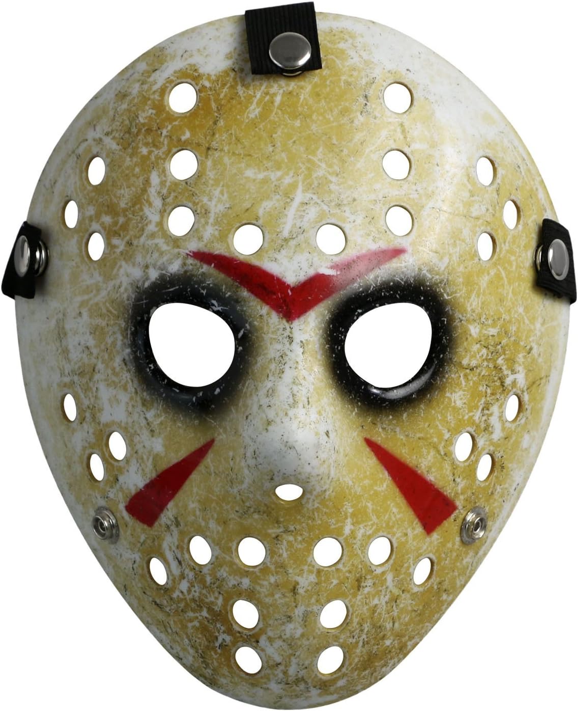 CASACLAUSI Jason Maske Cosplay Halloween Kostüm Maske Requisite Horror Hockey Erwachsene
