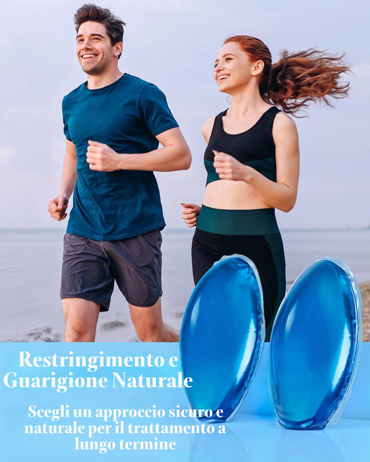 Cuscinetti refrigeranti in gel ultra morbidi per alleviare efficacemente le emorroidi. Include 2 scatole igieniche per comprimere il freddo