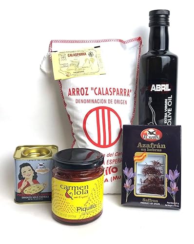 Carmen & Lola Ingredientes del kit tradicional de paella