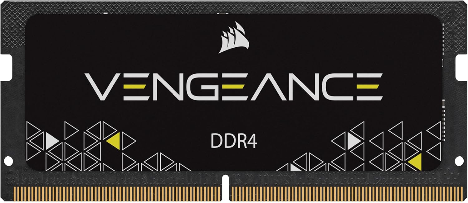 Corsair Vengeance SODIMM 16GB (1x16GB) DDR4 3200MHz CL22 Memory for Laptop/Notebooks (Intel 11th Generation Core Processors Support) Black