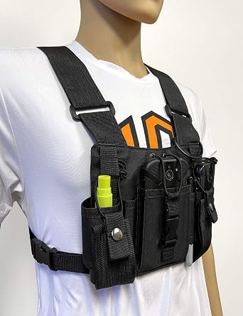 MOLLE Advanced Tactical Chest Vest with Adjustable Pockets