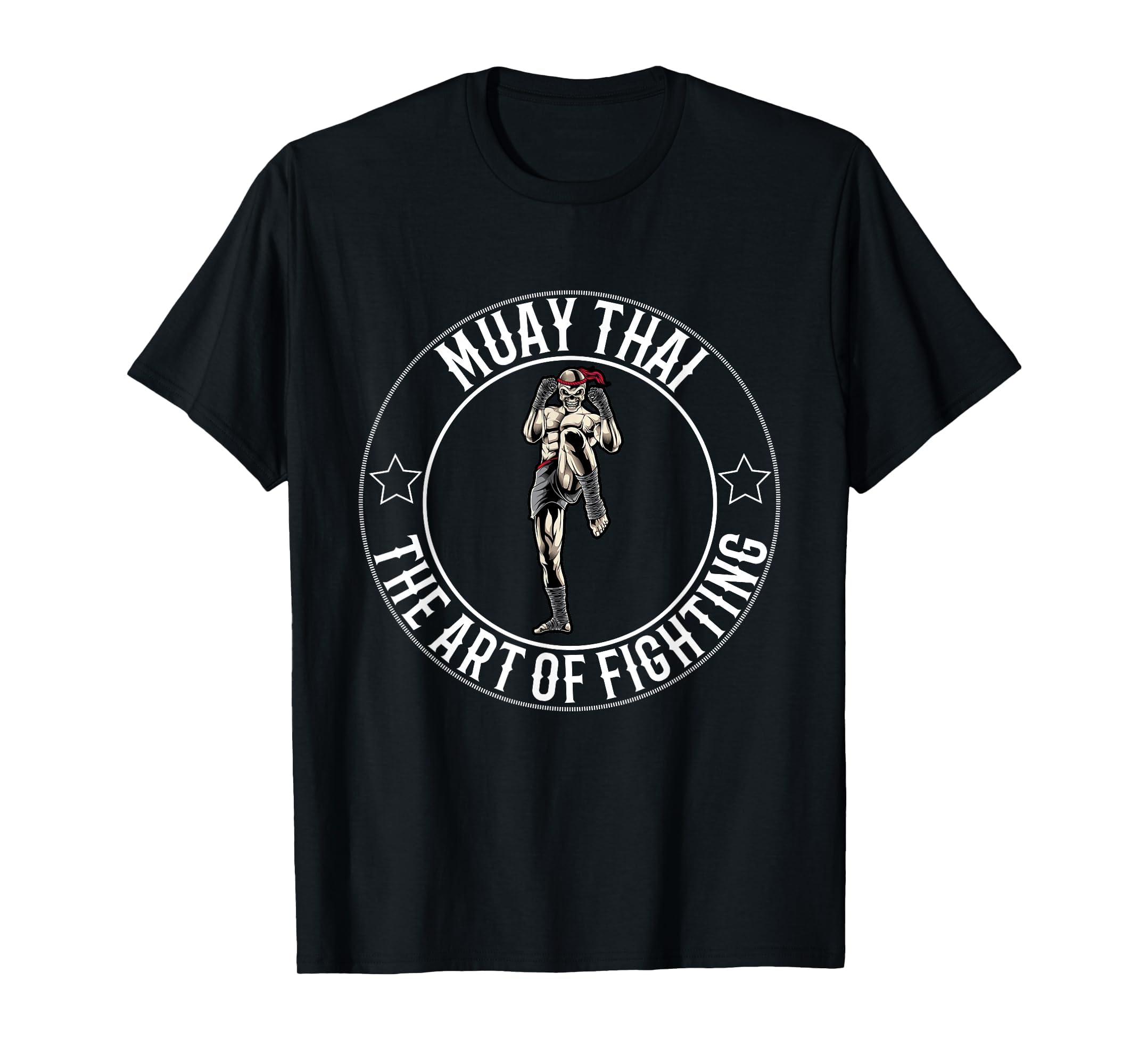 Muay Thai and Thai Boxing Skeleton T-Shirt