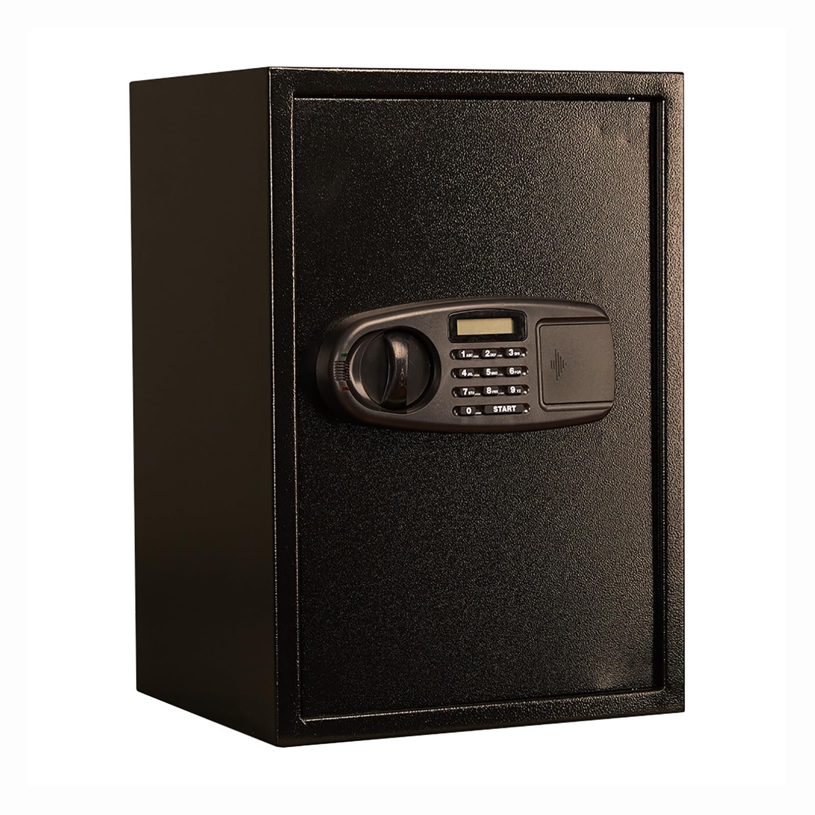 Coffre-fort à clavier numérique ignifuge avec étagère amovible pour maison et bureau