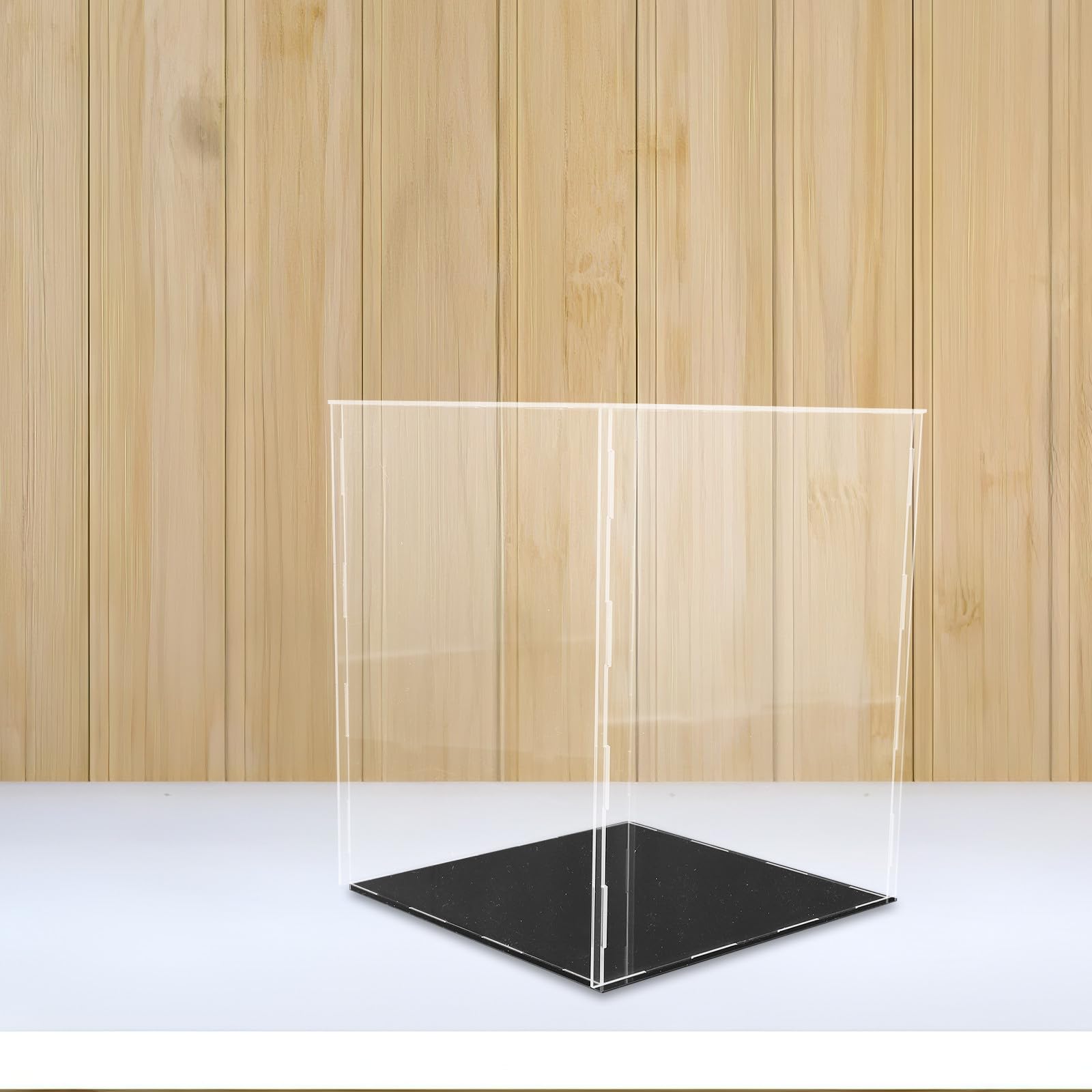 SEWACC Caja de Presentación de Acrílico Transparente para Figuras y Juguetes Función Múltiple de Almacenamiento Práctica para Exhibición
