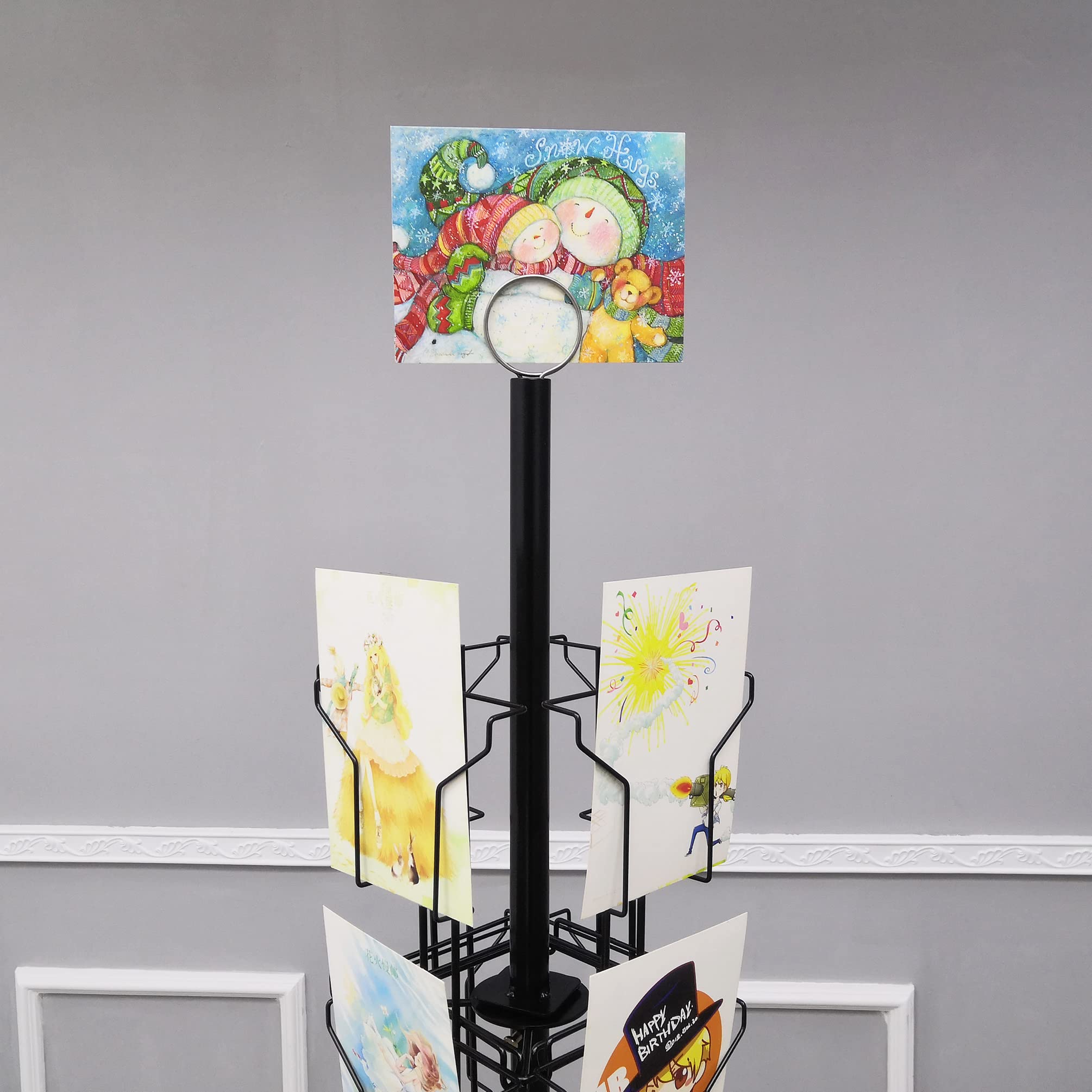 Amazon.com : FixtureDisplays® Greeting Card Rack 24-Pocket 6