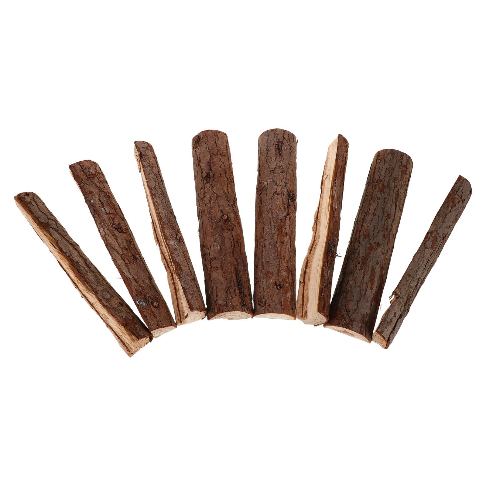 Bûches séchées en bois faciles à couper pour adapter vos décors de foyer et jardin