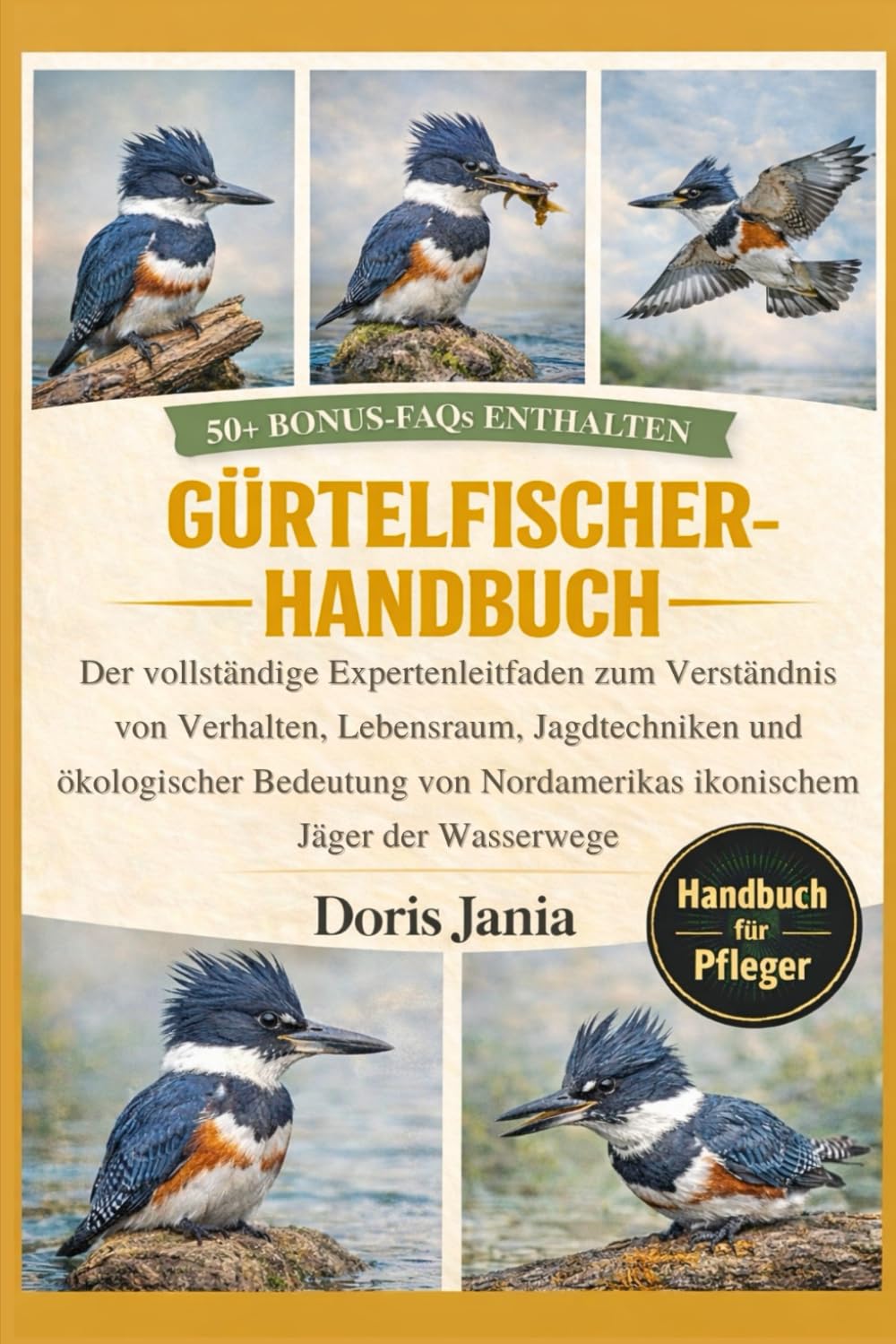 GÜRTELFISCHER-HANDBUCH: Der vollständige Expertenleitfaden zum Verständnis von Verhalten, Lebensraum, Jagdtechniken und ökologischer Bedeutung von Nordamerikas ikonischem Jäger der Wasserwege