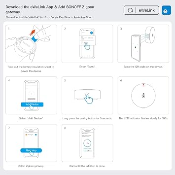 SONOFF SNZB-02P ZigBee Sıcaklık ve Nem Sensörü | SNZB-02P