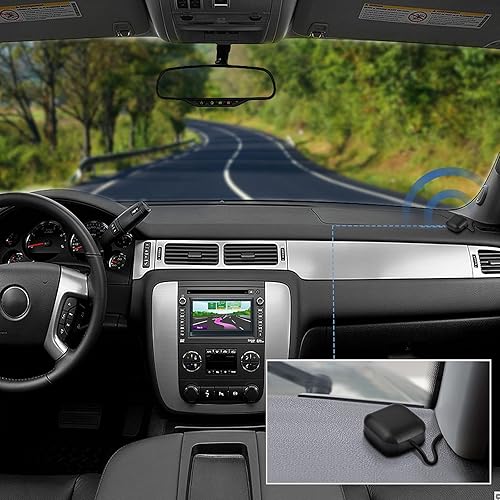 Miniatura 7 de Bingfu Antena de navegación GPS activa a prueba de agua con conector macho SMA para unidad principal estéreo del coche Sistema de navegación GPS