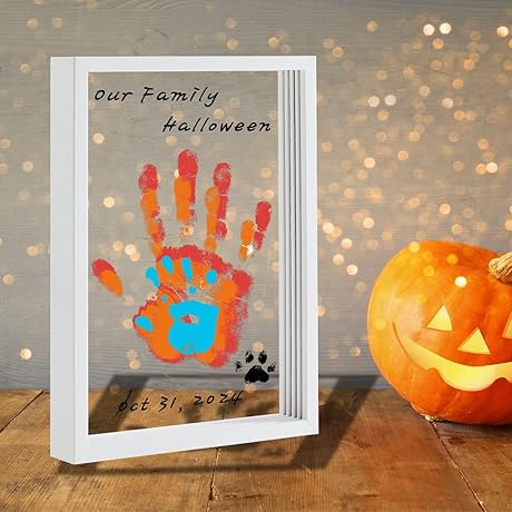 DIY Handprint Art for Keeps: Baby Handprint/Footprint Keepsake Kit for First-Time Parents