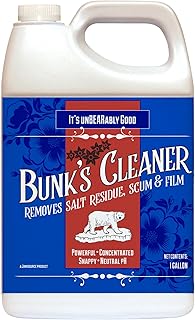 Bunk's Cleaner Concentrate – Ultimate Salt Remover for Floors, Vehicles, Boats & Trailers | Heavy-Duty Salt & Grime Cleaning Solution, Gallon (1)