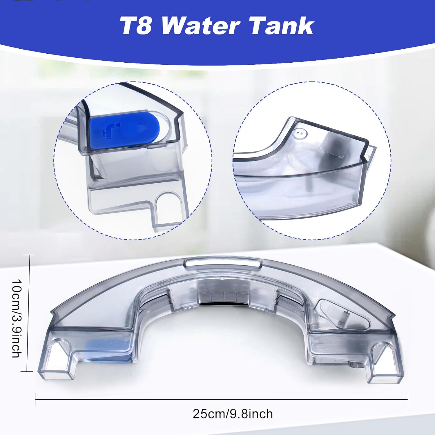 Water Tank for ECOVACS Deebot N8, N8Pro, N8 Pro Plus Sweeper Robot Vacuum Cleaner Accessories Parts