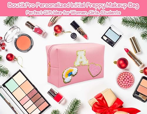 Miniatura 6 de boutikpro Juego de 4 bolsas de maquillaje de alta calidad, bonita bolsa de aseo de viaje de poliuretano para mujer, bolsa organizadora de cosméticos