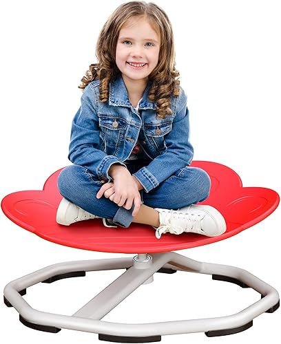 Sillas giratorias sensoriales para niños, silla giratoria para niños autistas, juguetes sensoriales para sentarse y girar, coordinación corporal de