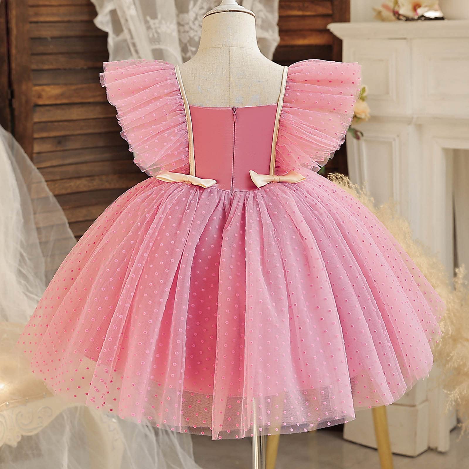 ワンピース uhr heart mom dress pink 5-6y Uhr Heart Mom Dress 5-6Y - メルカリ