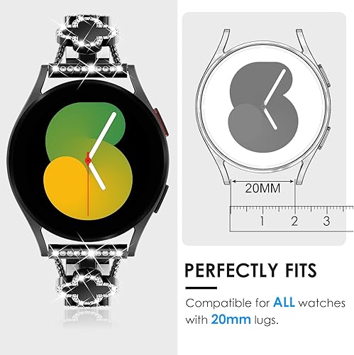 Miniatura 2 de Compatible con Galaxy Watch 8 de 1.575 pulgadas1.732 pulgadas, Galaxy Watch 8 Classic de 1.811 pulgadas y todos los relojes Galaxy de 0.787