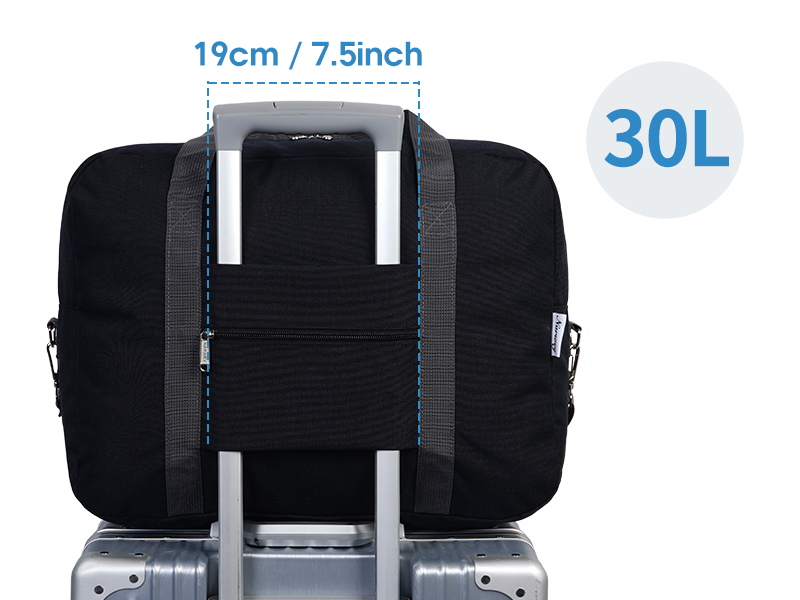 ECOHUB Bagaglio A Mano Easyjet 45x36x20, 30L Borsa Pieghevole Da