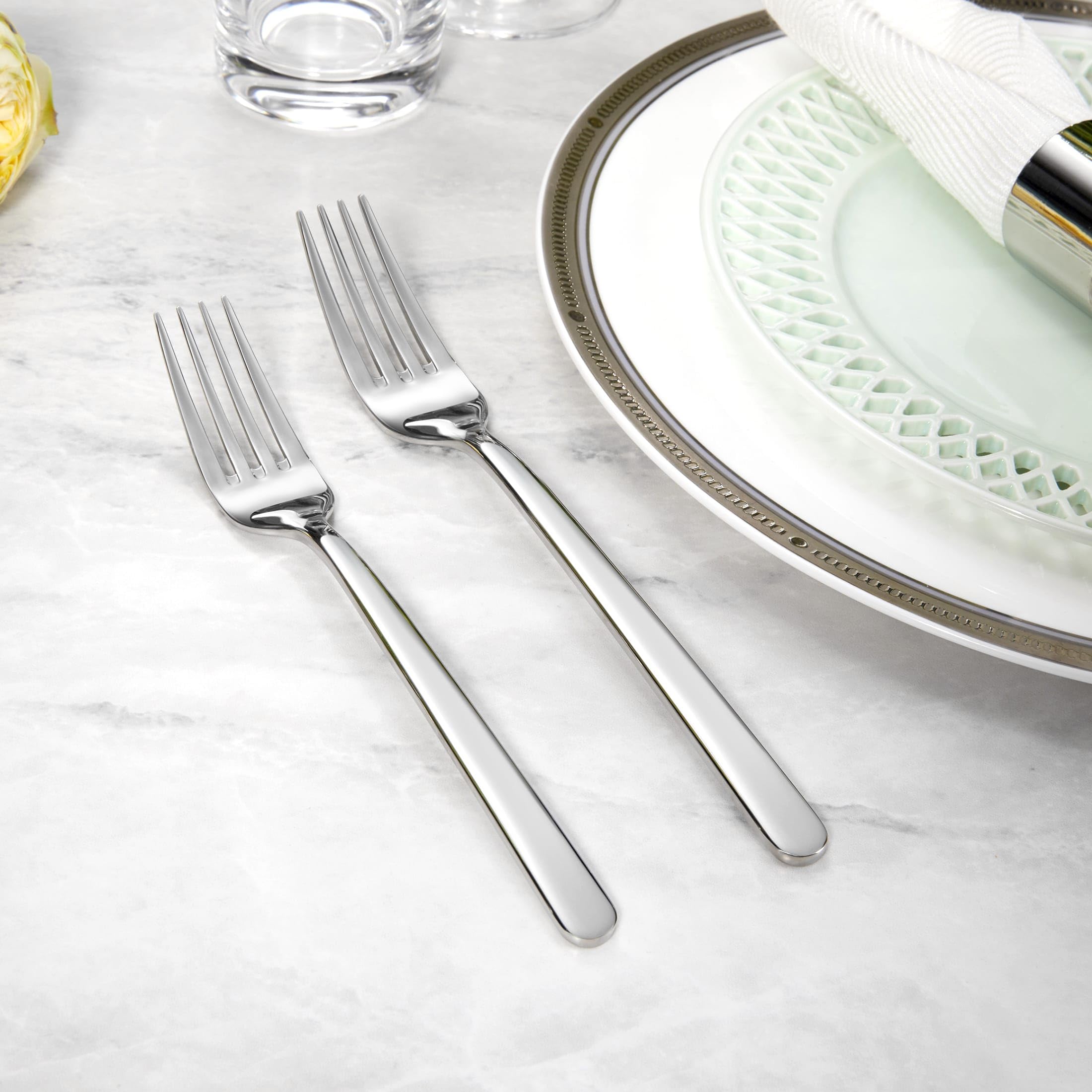 KEAWELL Premium Aline 4-Piece 8.3-Inch Dinner Fork Set (4, Dinner Forks) — Amazon image 6
