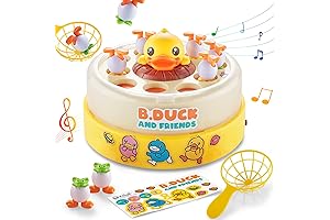 Kids Friendly Educational B.Duck Bounce-Catch Board Game