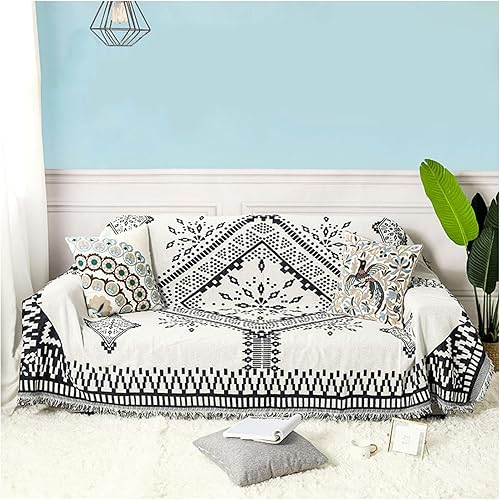 Funda para sofá, fundas de sofá de gran tamaño para sofá con respaldo alto de 3-4 cojines, fundas decorativas de muebles extra grandes, fundas de