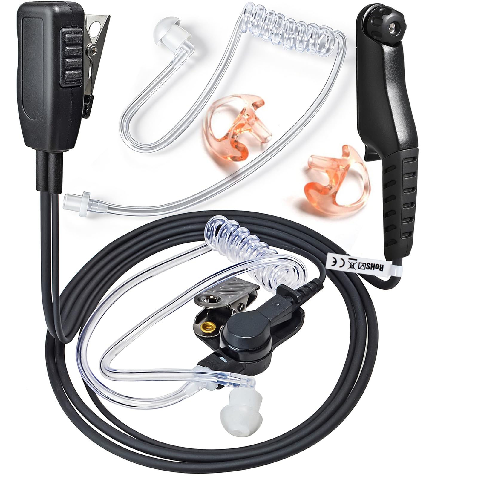 Auricular para Motorola R7 con tubo acústico de alta claridad y moldes ergonómicos 8