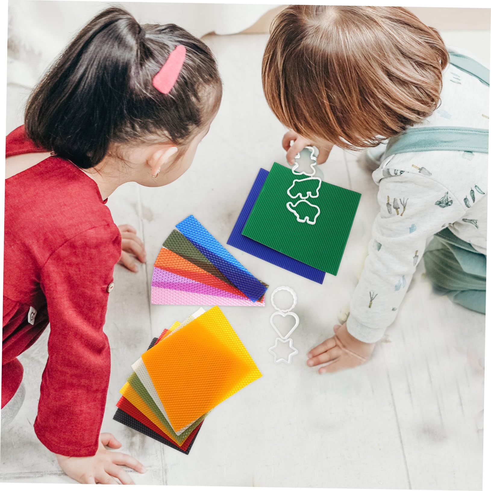 YARNOW Kit de Manualidades Velas de Cera de Abejas para Niños 1 Juego