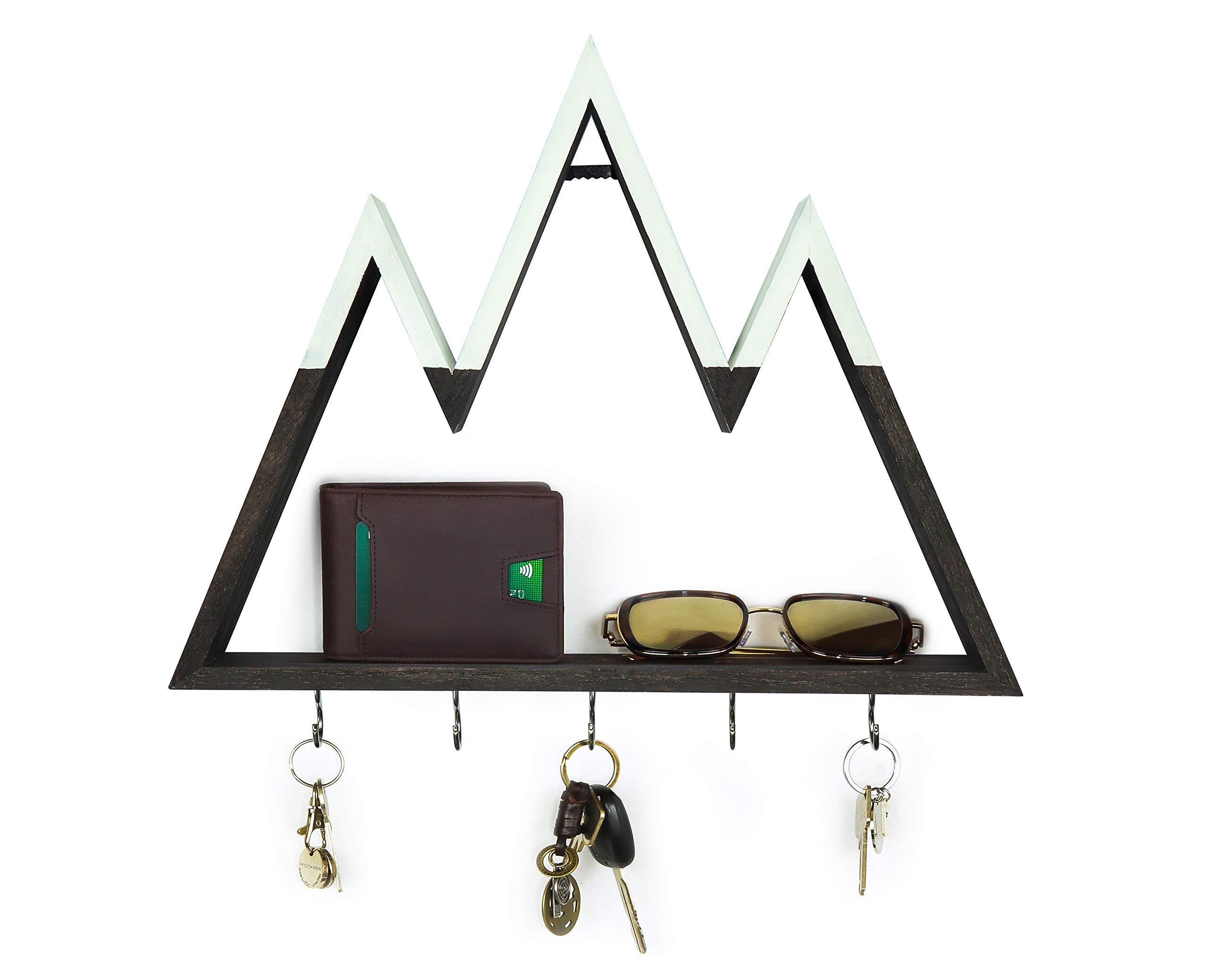 Buy Leivo ain Shelf with Key Holders Decorative Key Holder for Wall