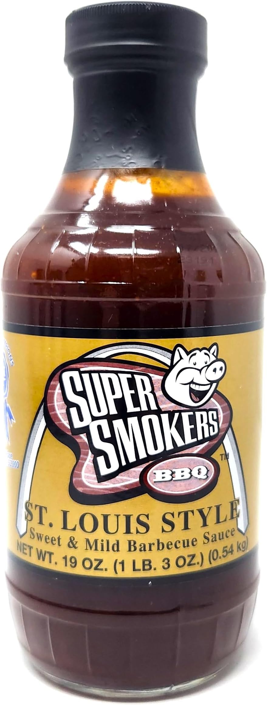 Super Smokers BBQ St. Louis Style Sweet and Mild Barbecue