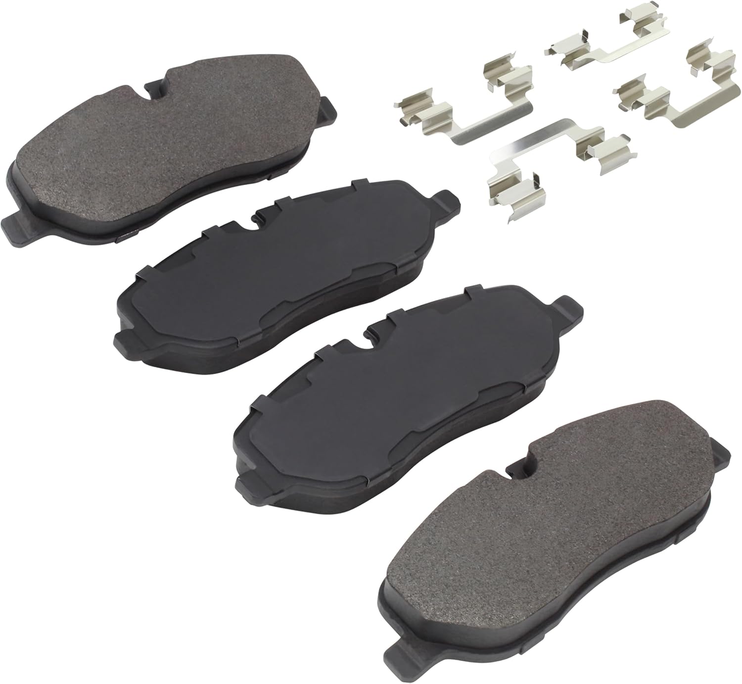 QUALITY-BUILT Front Semi-Metallic Brake Pads, Premium 1001-1098M, Compatible with 2005-2009 Land Rover (LR3,Range Rover,Range Rover Sport)